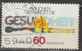 НДР, ФРН ГДР, ФРГ ^/--/^ Германия Німеччина 1984 проти куріння ^_^^^ Германия 1984 против курения - фото фото фото