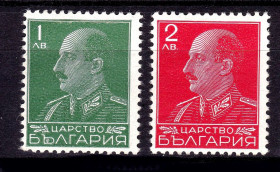Балканський півострів Балканский полуостров ^/--/^ Царство Болгария  1940 г MH - Борис III - ^_^^^ Царство Болгарія 1940 р MH - Борис III - фото фото фото