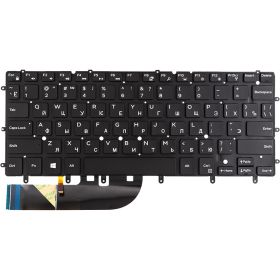 Клавіатури Клавиатуры ^/--/^ Клавиатура для ноутбука DELL XPS 13 9360 черная, без фрейма, подсветка ^_^^^ Клавіатура для ноутбука DELL XPS 13 9360 чорна, без фрейму, підсвічування - фото фото фото