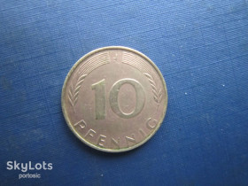 НДР, ФРН ГДР, ФРГ ^/--/^ Монета 10 пфенігів Німеччина ФРН 1971 J ^_^^^ Монета 10 пфеннигов Германия ФРГ 1971 J - фото фото фото