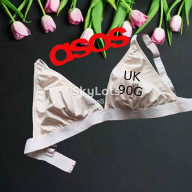 Бюстгальтери Бюстгальтеры ^/--/^ Asos Design UK /--/ 90 /--/ G Бралетт без косточки бежево абрикосовый ^_^^^ Asos Design UK /--/ 90 /--/ G Бралетт без кісточки абрикосовий - фото фото фото