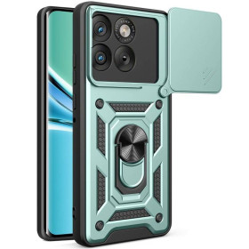 Чохли, бампера Чехлы, бампера ^/--/^ Чохол Fiji Camera Defence для Motorola Edge 70 бампер із захистом камери та підставкою Green ^_^^^ Чехол Fiji Camera Defence для Motorola Edge 70 бампер с защитой камеры и подставкой Green - фото фото фото