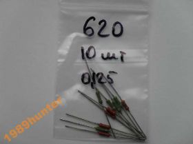 Резистори Резисторы ^/--/^ Резисторы 620 Ом 0,125 Вт (10 /--/ шт.) ^_^^^ Резистори 620 Ом 0,125 Вт (10 /--/ шт.) - фото фото фото
