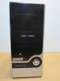 Корпуса Корпуса ^/--/^ Корпус Logic Power черный с серым ATX ^_^^^ Корпус Logic Power чорний з сірим ATX - фото фото фото