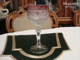 Кухонне начиння, посуд, столове срібло Кухонная утварь, посуда, столовое серебро ^/--/^ Шикарный Старинный Бокал Фужер Хрусталь Германия №563 ^_^^^ Шикарний Старовинний Бокал Фужер Хрусталь Німеччина No /--/ 563 - фото фото фото