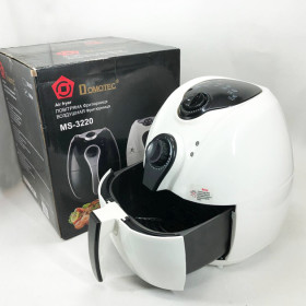 Аерогриль Аэрогриль ^/--/^ Аеро фритюрниця Air Fryer DOMOTEC MS-3220 білий - фото фото фото