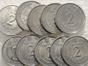 Обігові Обиходные ^/--/^ 2 гривні 2019 рік Україна &amp;quot; Гарний Стан, 10 штук одним лотом &amp;quot;  (31...) ^_^^^ 2 гривны 2019 год Украина &amp;quot; Хороший Стан, 10 штук одним лотом &amp;quot; (31...) - фото фото фото