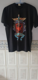 Футболки, майки Футболки, майки ^/--/^ Футболка &amp;quot;Bon Jovi&amp;quot;  (100% cotton, L, Morocco) б/у ^_^^^ Футболка &amp;quot;Bon Jovi&amp;quot; (100% cotton, L, Morocco) б/у - фото фото фото