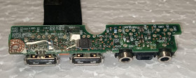 Шлейфи Шлейфы ^/--/^ USB LAN роз&amp;apos;єми з ноутбука HP Compaq NC /--/ 6220 N /--/ 96 ^_^^^ USB LAN разъёмы с ноутбука HP Compaq NC /--/ 6220 N /--/ 96 - фото фото фото