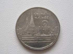 Таїланд Таиланд ^/--/^ Таиланд 1 бат 2007 года 21749 ^_^^^ Таїланд 1 бат 2007 року 21749 - фото фото фото