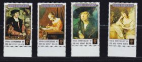 Мистецтво Искусство ^/--/^ NM острова Кука 1990 г MNH - черный пенни   -  марки + блок - 2 /--/ а скана ^_^^^ NM острова Кука 1990 р MNH - чорний пенні - марки + блок - 2 /--/ а скана - фото фото фото