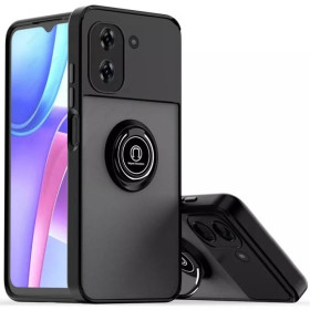 Чохли, бампера Чехлы, бампера ^/--/^ Чохол Fiji Colorframe для ZTE Blade A /--/ 34 матовий бампер з кільцем підставкою Black ^_^^^ Чехол Fiji Colorframe для ZTE Blade A /--/ 34 матовый бампер с кольцом подставкой Black - фото фото фото