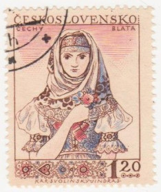 Чехословаччина Чехословакия ^/--/^ Чехословакия  1956 г..№ 992 гашеная ^_^^^ Чехословаччина 1956 р. No 992 гашена - фото фото фото