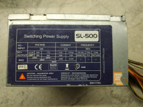 Блоки живлення Блоки питания ^/--/^ Блок питания Switching Power Supply SL-500 ^_^^^ Створення Switching Power Supply SL-500 - фото фото фото