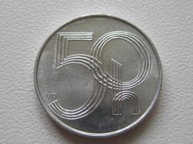 Чехія Чехия ^/--/^ Чехия 50 геллеров 1997 года 29636 ^_^^^ Чехія 50 геллерів 1997 року 29636 - фото фото фото