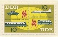 Інше Другое ^/--/^ ГДР  Транспорт Ярмарка в Лейпциге 1963 ^_^^^ НДР Транспорт Ярмарка в Лейпцигу 1963 - фото фото фото