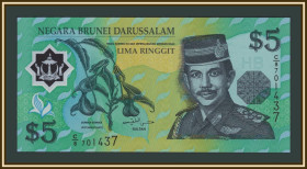 Інші Другие ^/--/^ Бруней 5 долларов 2002 P-23  (23 /--/ b) UNC ^_^^^ Бруней 5 доларів 2002 P-23 (23 /--/ b) UNC - фото фото фото