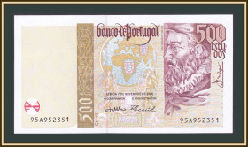 Португалія Португалия ^/--/^ Португалия 500 эскудо 2000 P-187  (187 /--/ c) UNC ^_^^^ Португалія 500 ескудо 2000 P-187 (187 /--/ c) UNC - фото фото фото