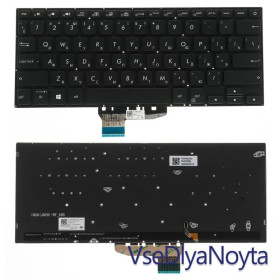 Клавіатури Клавиатуры ^/--/^ Клавиатура для ноутбука ASUS (X /--/ 430 series) rus, black, без фрейма, подсветка клавиш ^_^^^ Клавіатура для ноутбука ASUS (X /--/ 430 series) rus, black, без фрейму, підсвічування клавіш - фото фото фото