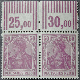 Інше Другое ^/--/^ Германия Рейх Сцепка 1920 ^_^^^ Німеччина Рейх Зчіпка 1920 - фото фото фото