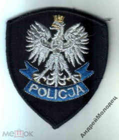 Інше Другое ^/--/^ Шеврон. Польша. Полиция. ^_^^^ Шеврон. Польща. Поліція. - фото фото фото