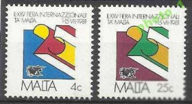 Інші країни Другие страны ^/--/^ Мальта 1981 международная ярмарка 2 /--/ м. ^_^^^ Мальта 1981 Міжнародний ярмарок 2 /--/ м. - фото фото фото