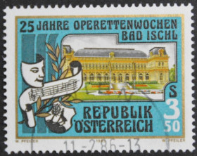 Інше Другое ^/--/^ Австрия Архитектура Театр Оперетта 1985 ^_^^^ Архітектура Театр Оперета 1985 - фото фото фото