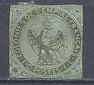 Франція Франция ^/--/^ Колонии Франции 1862 герб 1 /--/ м.() ^_^^^ Колонії Франції 1862 герб 1 /--/ м.() - фото фото фото