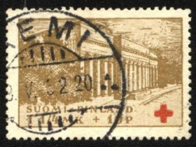 Балтійські країни Балтийские страны ^/--/^ Финляндия 1932 г.№ 179 гашеная ^_^^^ Фінляндія 1932 р. No 179 гашена - фото фото фото