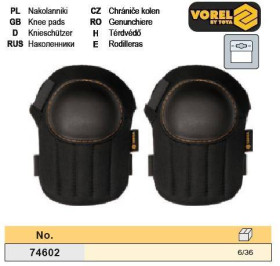 Спецодяг Спецодежда ^/--/^ Наколенники защитные VOREL-74602 ^_^^^ Польща VOREL-74602 - фото фото фото