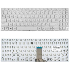 Клавіатури Клавиатуры ^/--/^ Клавиатура для ноутбука ASUS (X /--/ 530 series) rus, silver, без фрейма ^_^^^ Клавіатура для ноутбука ASUS (X /--/ 530 series) rus, silver, без фрейму - фото фото фото