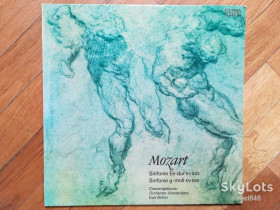Платівки Пластинки ^/--/^ W. A. Mozart-Sinfonie Es-dur, Sinfonie g-moll-NM+, НДР ^_^^^ W. A. Mozart-Sinfonie Es-dur, Sinfonie g-moll-NM+, ГДР - фото фото фото