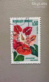 Флора Флора ^/--/^ Франция Флора Цветы 1973 ^_^^^ Франція Флора Квіти 1973 - фото фото фото