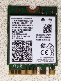 Wi-Fi адаптери Wi-Fi адаптеры ^/--/^ Б/У Wi-Fi карта на Lenovo ThinkPad T /--/ 470 Model-8265 /--/ NGW ^_^^^ В Wi-Fi карта на Lenovo ThinkPad T /--/ 470 Model-8265 /--/ NGW - фото фото фото