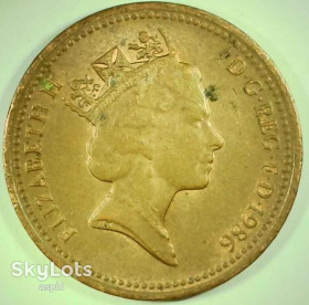 Єлизавета II (після ) Елизавета II (после ) ^/--/^ Великобритания 1 пенни, 1986 №172 ^_^^^ Велика Британія 1 пенні, 1986 No /--/ 172 - фото фото фото