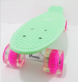 Дитячі ролики та скейти Детские ролики и скейты ^/--/^ Пенни борд Penny Classic Pastel 22&amp;quot; светящиеся Мятный (2 /--/ T /--/ 2029) ^_^^^ Пенні борд Penny Classic Pastel 22&amp;quot; світяться М'ятний (2 /--/ T /--/ 2029) - фото фото фото