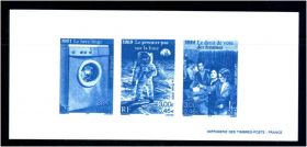Освоєння космосу Освоение космоса ^/--/^ Cosmos. Франция 2000 г MNH  - люкс-блок ^_^^^ Cosmos. 2000 MNH - люкс-блок - фото фото фото