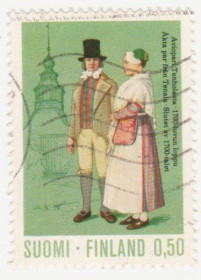 Скандинавія Скандинавия ^/--/^ Финляндия 1972 г. № 724 гашеная ^_^^^ Фінляндія 1972 р. No 724 гашена - фото фото фото