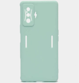 Чохли, бампера Чехлы, бампера ^/--/^ Чохол Fiji Soft для Xiaomi Redmi K /--/ 50 Gaming силікон бампер блакитний ^_^^^ Чехол Fiji Soft для Xiaomi Redmi K /--/ 50 Gaming силикон бампер голубой - фото фото фото