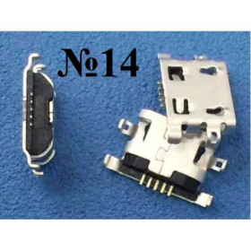 Роз'єми, гнізда Разъемы, гнезда ^/--/^ Micro usb разъем №14 Coolpad, DOOV, Gsmart, OPPO ^_^^^ Micro usb роз'єм No /--/ 14 Coolpad, DOOV, Gsmart, OPPO - фото фото фото