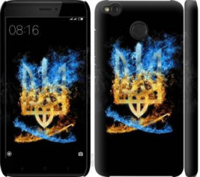 Чохли, бампера Чехлы, бампера ^/--/^ Чехол на Xiaomi Redmi 4 /--/ X Герб 1635 /--/ m-778 - фото фото фото