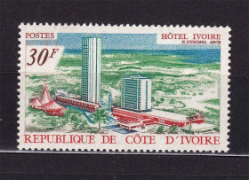 Архітектура Архитектура ^/--/^ Кот-д&amp;apos;Ивуар / CDV   MNH - ^_^^^ Кот-д&amp;apos;Івуар / CDV MNH - фото фото фото