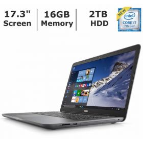 Dell Dell ^/--/^ Ноут Dell Inspiron 17 5000 17-5767 17.3&amp;quot; /Intel i /--/ 7-7500 /--/ U/16 /--/ GB 2 /--/ TB HDD - фото фото фото