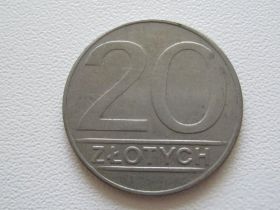 - року - года ^/--/^ Польша 20 злотых 1990 года #10449 ^_^^^ Польща 20 злотих 1990 року #10449 - фото фото фото