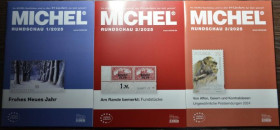 Інше Другое ^/--/^ MICHEL-Rundschau Ежемесячное официальное дополнение  1-3/2025 ^_^^^ MICHEL-Rundschau Щомісячне офіційне доповнення 1-3/2025 - фото фото фото