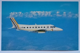 Іноземні Иностранные ^/--/^ Открытка Самолет British Air Embraer EMB 110 /--/ P /--/ 2 ^_^^^ Літак British Air Embraer EMB 110 /--/ P /--/ 2 - фото фото фото