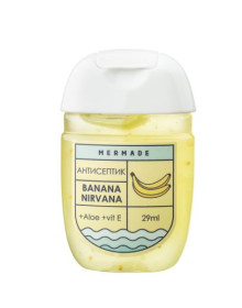 Здоров'я Здоровье ^/--/^ 50359 Гелевый антисептик для рук Mermade Banana Nirvana, 29 мл ^_^^^ 50359 Гелевий антисептик для рук Mermade Banana Nirvana, 29 мл - фото фото фото