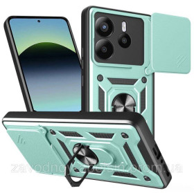 Чохли, бампера Чехлы, бампера ^/--/^ Xiaomi Redmi Note 14 4 /--/ G Чехол противоударный Шторка (зеленый) ^_^^^ Xiaomi Redmi Note 14 4 /--/ G Чехол протиударний Шторка (зелений) - фото фото фото