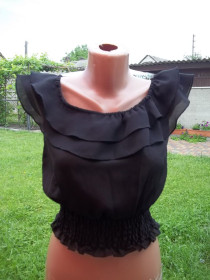 Футболки Футболки ^/--/^ Prom     ( 42 / 44 р ) New Look Топ майка футболка блузка туника болеро Англия ^_^^^ Prom ( 42 / 44 р ) New Look Топ майка футболка блузка туніка болеро Англія - фото фото фото
