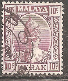 Малайзія Малайзия ^/--/^ Бр.Малайя      (Перак) 1938 Sc.90 гаш. ^_^^^ Бр.Малайя (Перак) 1938 Sc.90 гаш. - фото фото фото